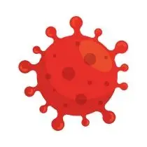red virus icon